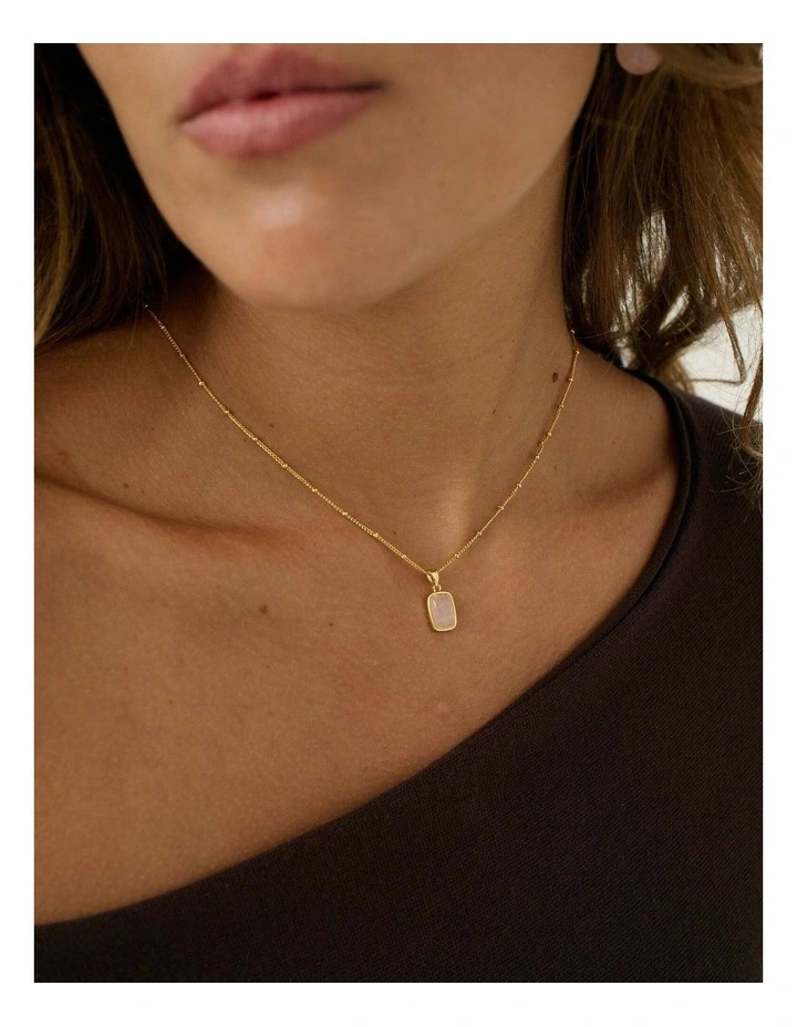 Wynter Rose Quartz Necklace image 4