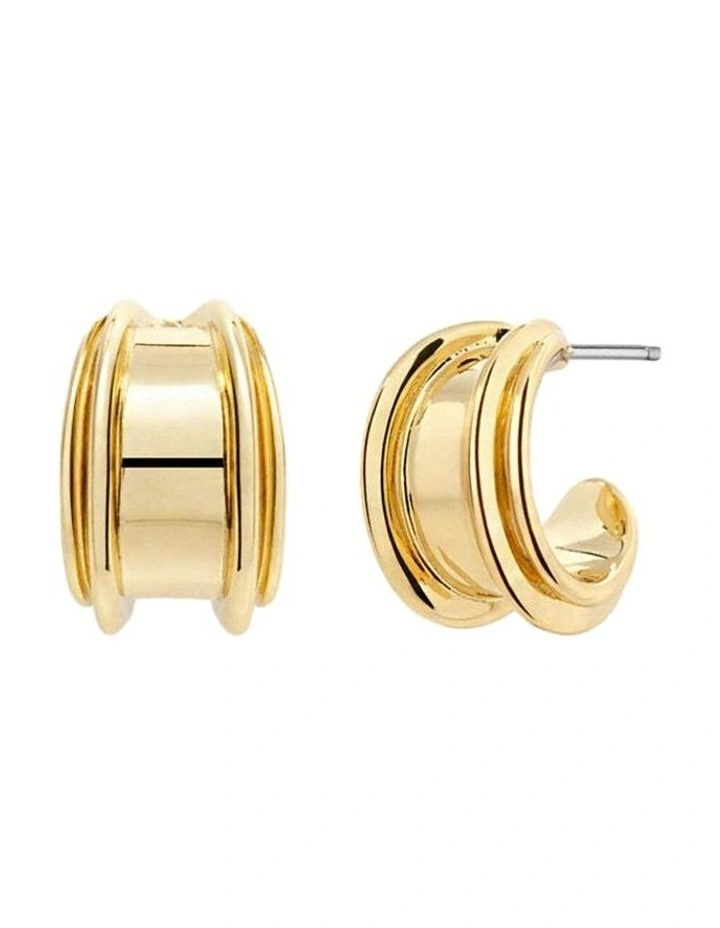Leilia Earrings in 18k Gold Plated image 1