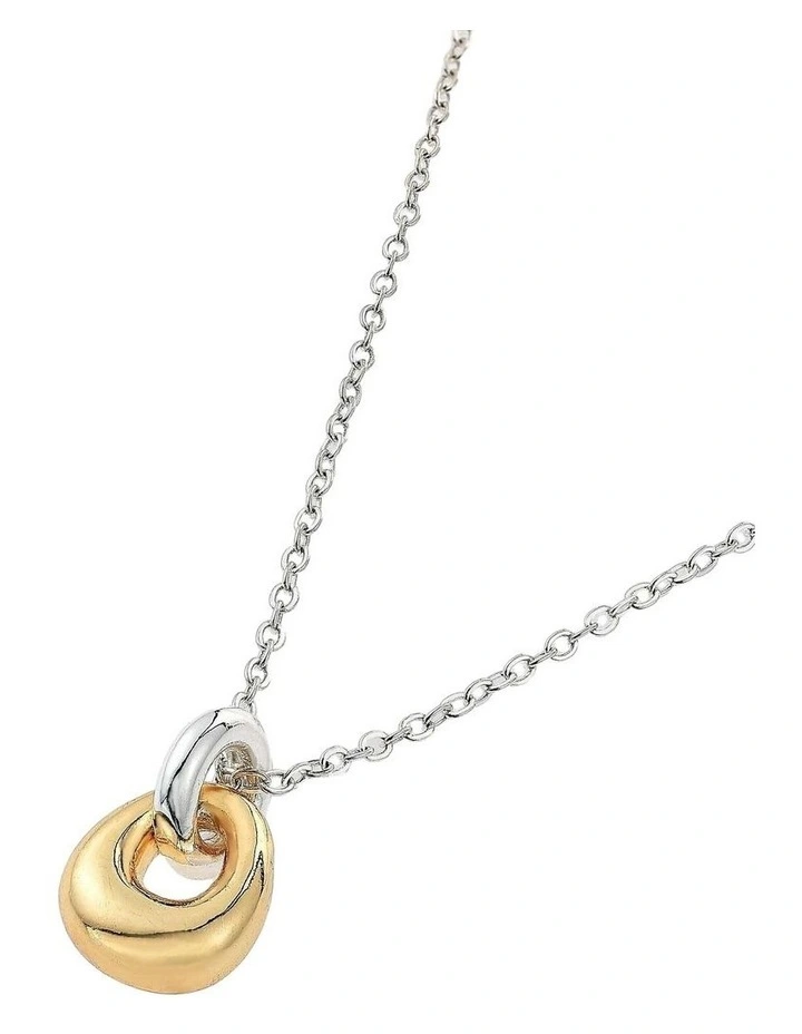Amara Mixed Metal Plated Necklace image 1