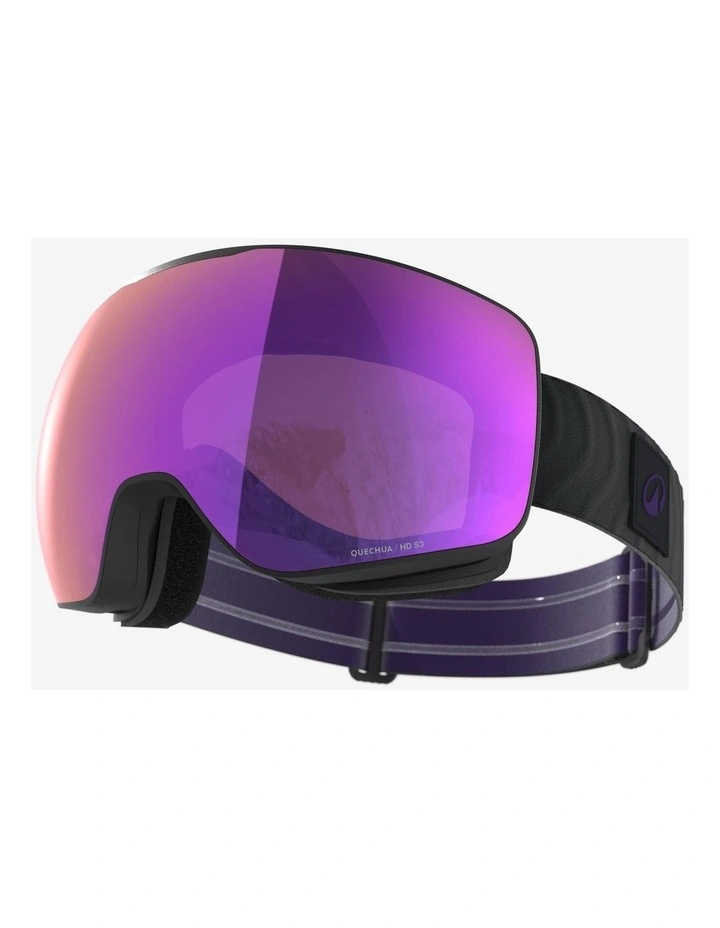 Decathlon | Wedze Ski Mask G 900 S HD Purple image 1