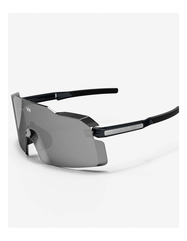 Decathlon | Category 3 cycling glasses, Vertain black image 1