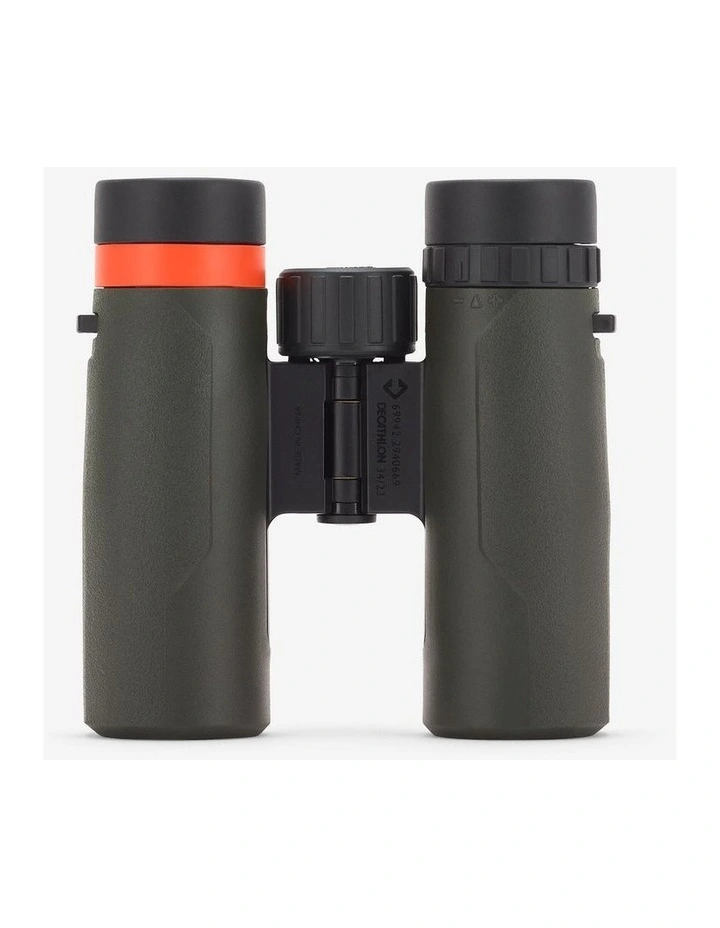 Decathlon | Waterproof hunting binoculars 100 10x26 - khaki image 4