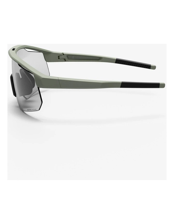 Decathlon | Adult Photochromatic Cycling Glasses Perf 500 Light - Grey image 3