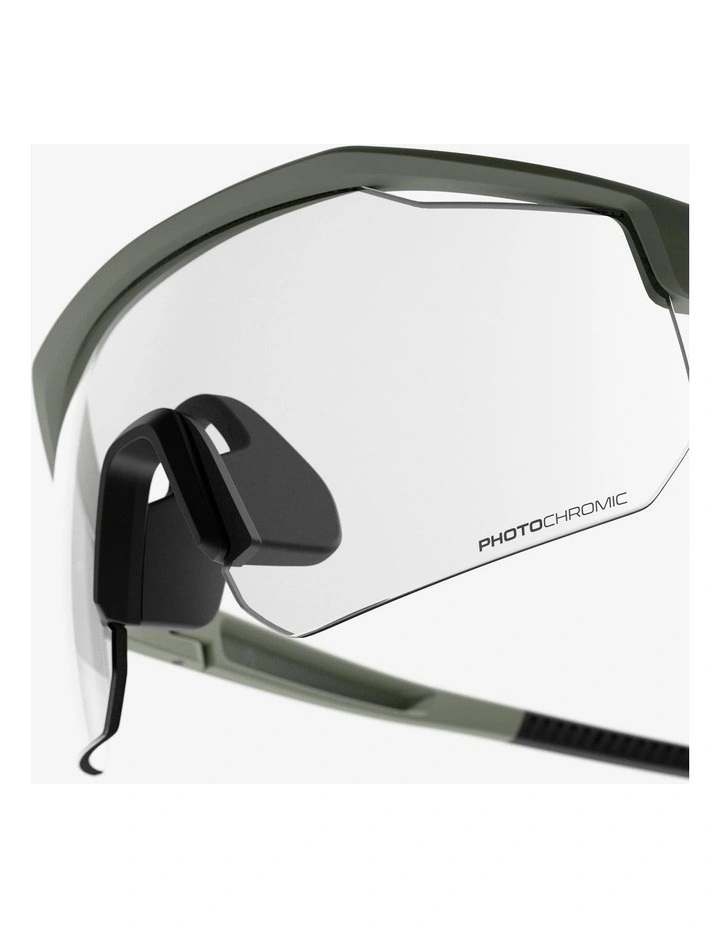 Decathlon | Adult Photochromatic Cycling Glasses Perf 500 Light - Grey image 7