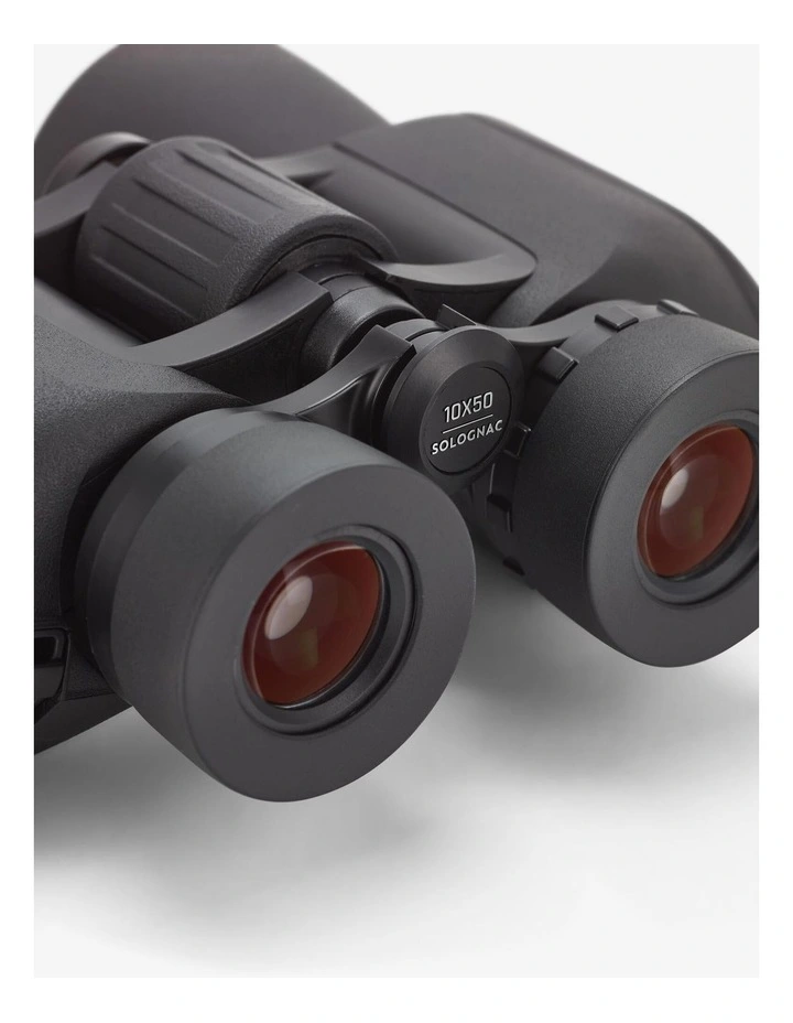 Decathlon | Hunting Binoculars Porro 100 10x50 - Black image 2