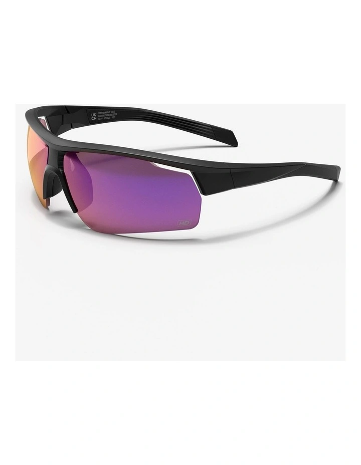 Decathlon | RoadR 500 High-Def Cycling Sunglasses Cat 3 - Black image 2