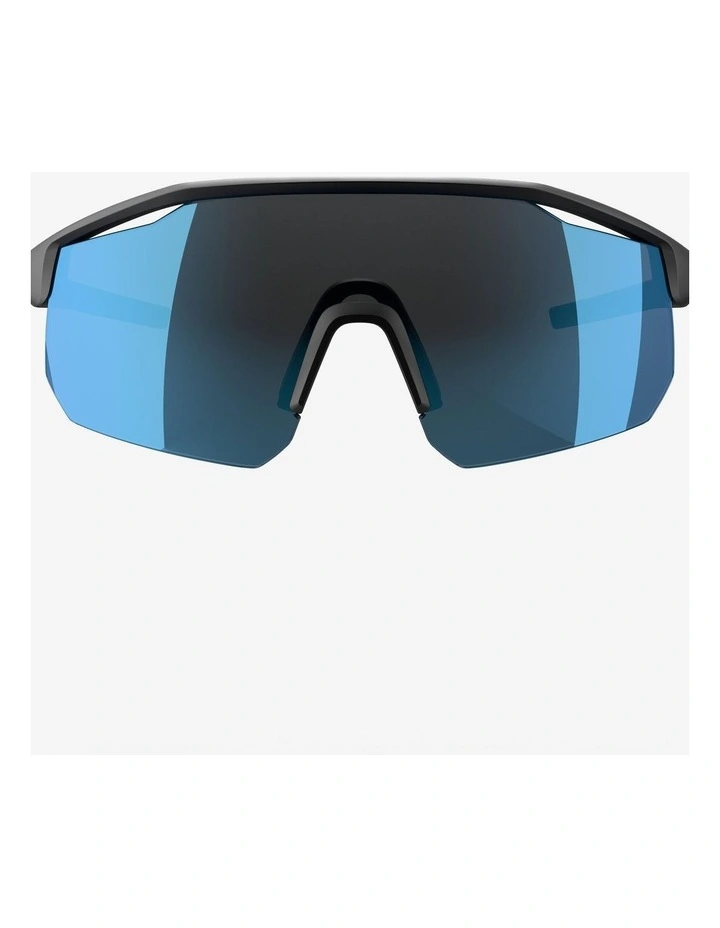 Decathlon | Adult Cycling Glasses Perf 500 Light Category 3 - Black/Blue image 5