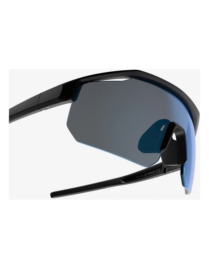 Decathlon | Adult Cycling Glasses Perf 500 Light Category 3 - Black/Blue image 6