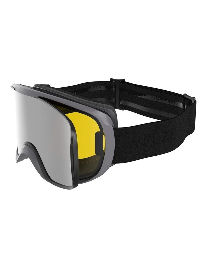 Decathlon | Wedze Skiing and Snowboarding Goggles G 500 I Black image 2