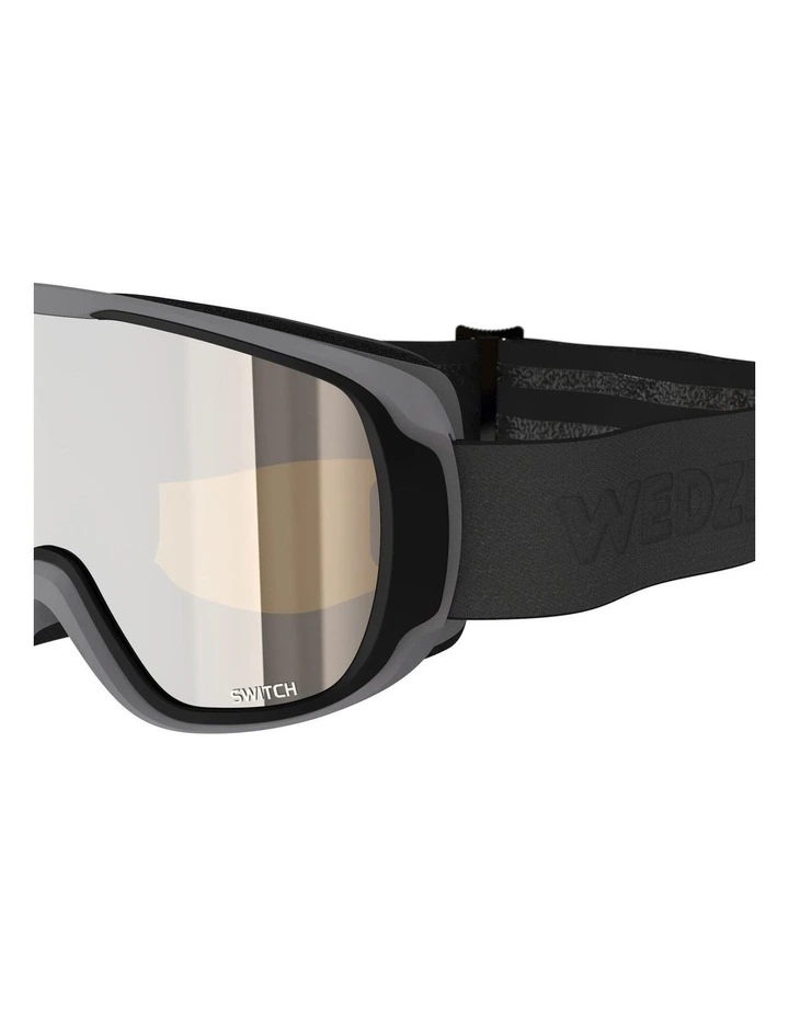 Decathlon | Wedze Skiing and Snowboarding Goggles G 500 I Black image 7