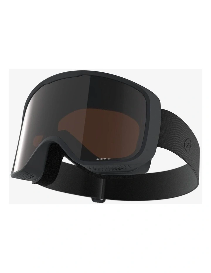 Decathlon | Wedze Skiing and Snowboarding Goggles G 100 S3 Black image 1