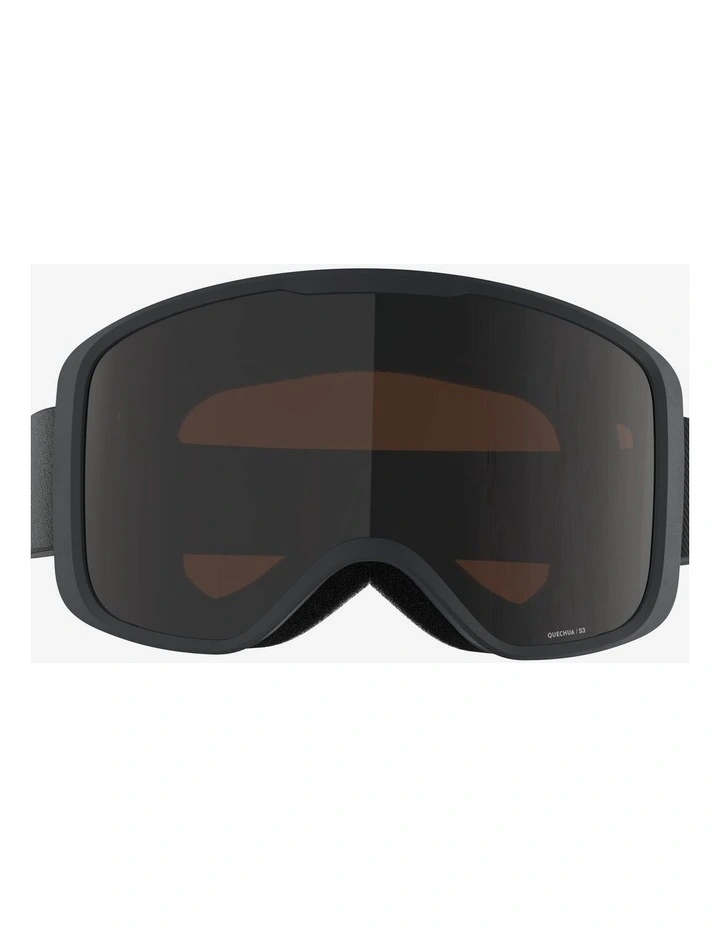 Decathlon | Wedze Skiing and Snowboarding Goggles G 100 S3 Black image 3
