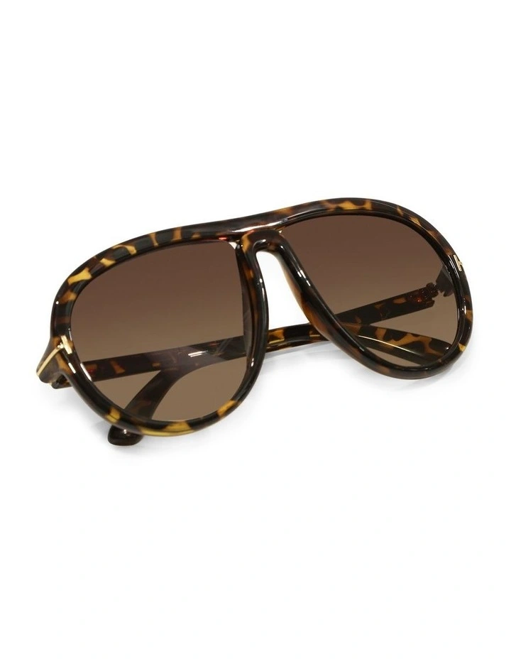 Undercurrent Oversized Aviator Sunglasses image 5