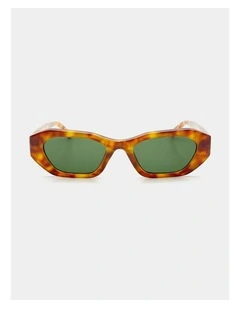 Laila Square Frame Sunglasses - Tort
