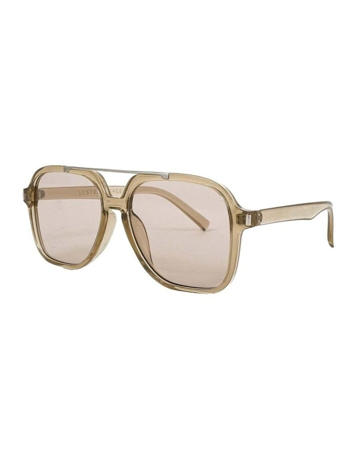 Giselle Aviator Sunglasses - Grey image 3