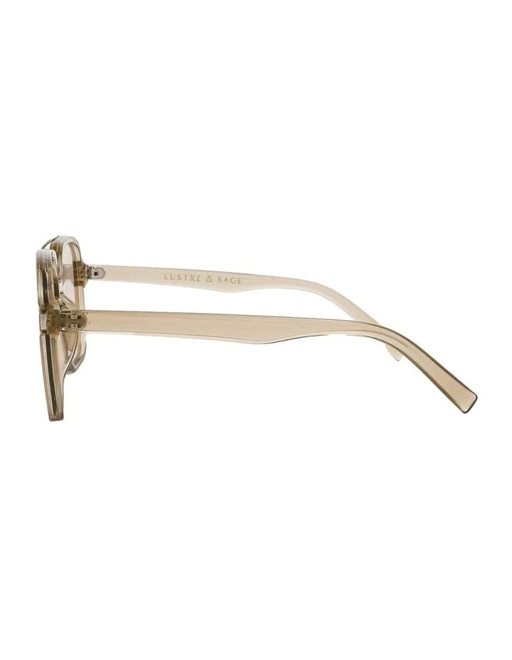 Giselle Aviator Sunglasses - Grey image 7