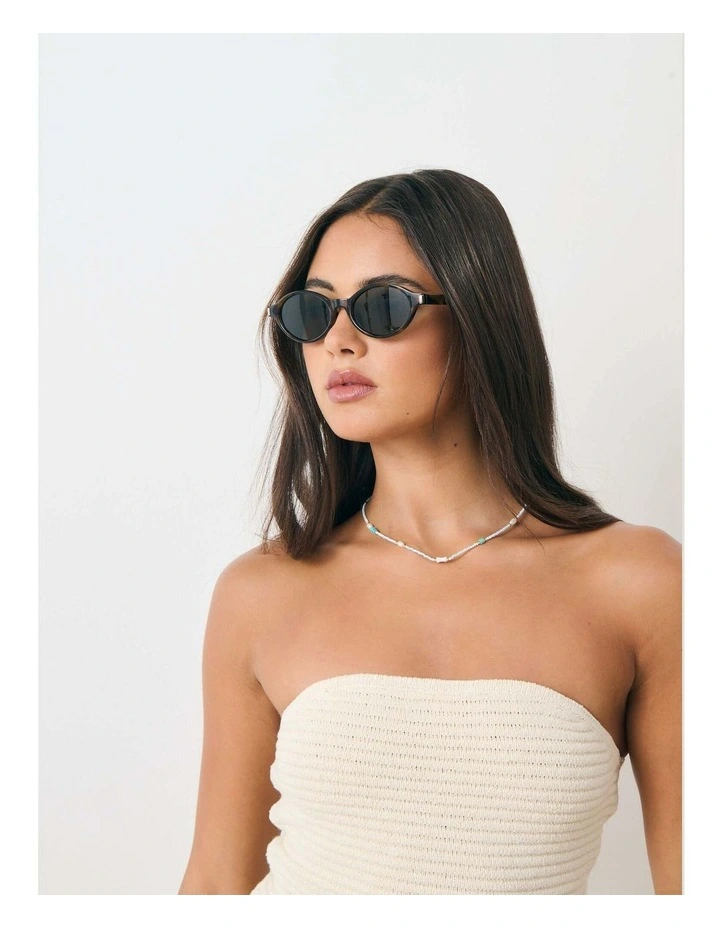 Lexi Oval Sunglasses - Tortoise image 2