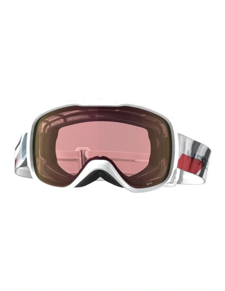 KIDS & ADULT SKIING AND SNOWBOARDING GOGGLES ALL WEATHER G 500 I ASIA - MARBLE image 1