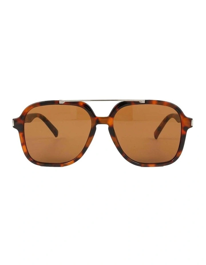 Giselle Aviator Sunglasses - Tort image 1