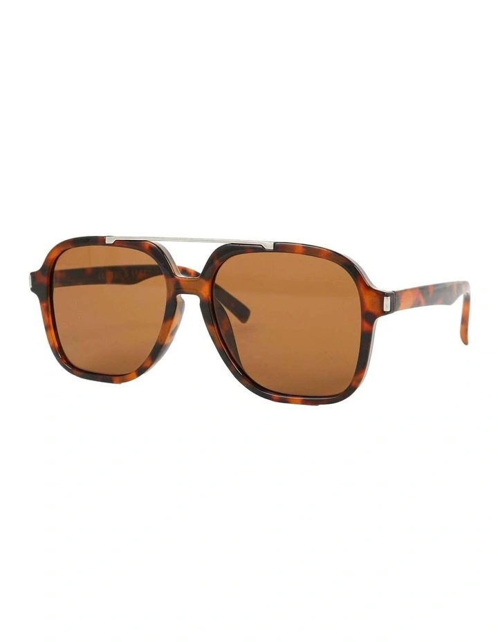 Giselle Aviator Sunglasses - Tort image 2