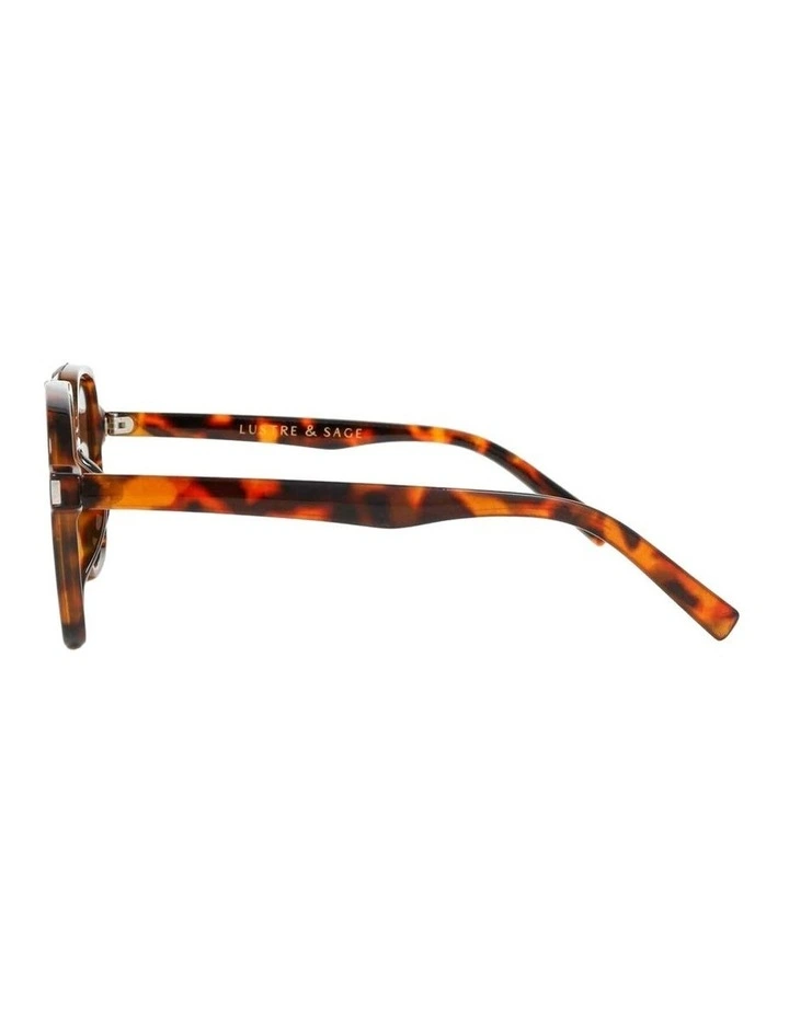 Giselle Aviator Sunglasses - Tort image 3