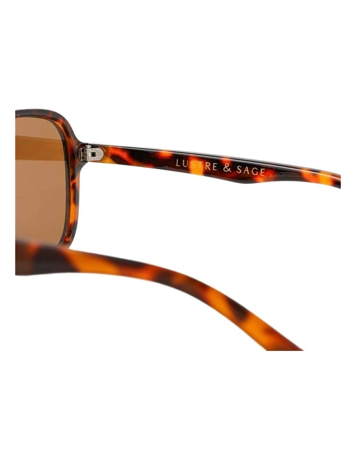 Giselle Aviator Sunglasses - Tort image 4
