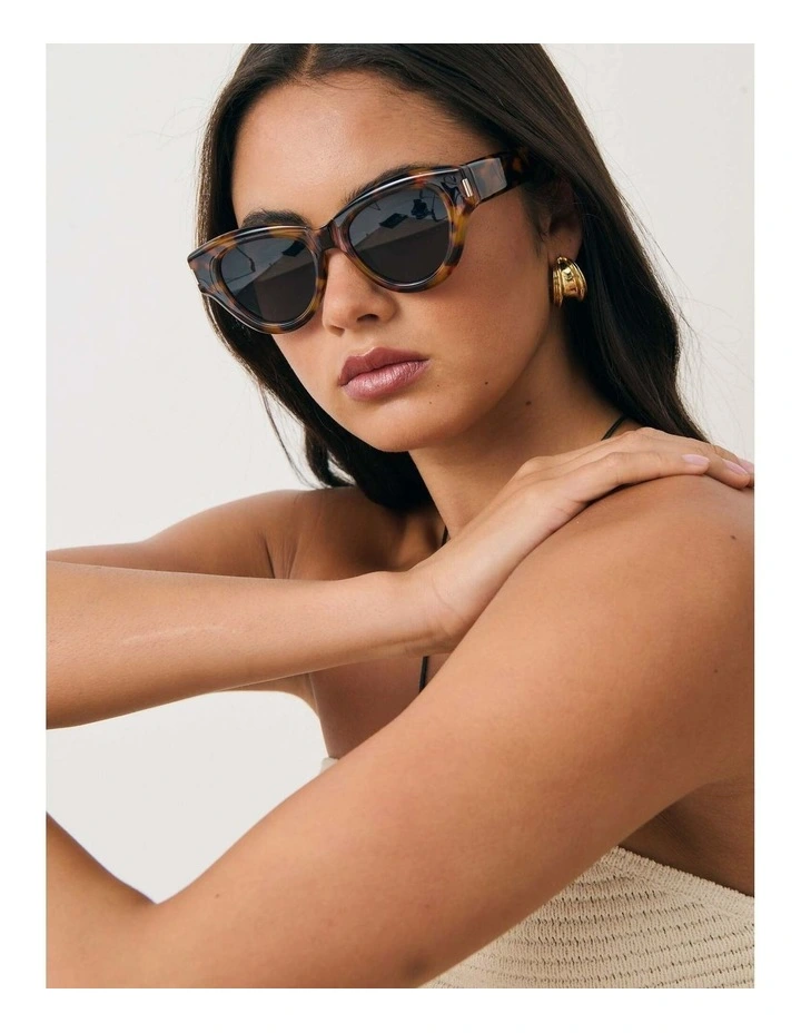 Mielli Cat Eye Sunglasses - Dark Tort image 2