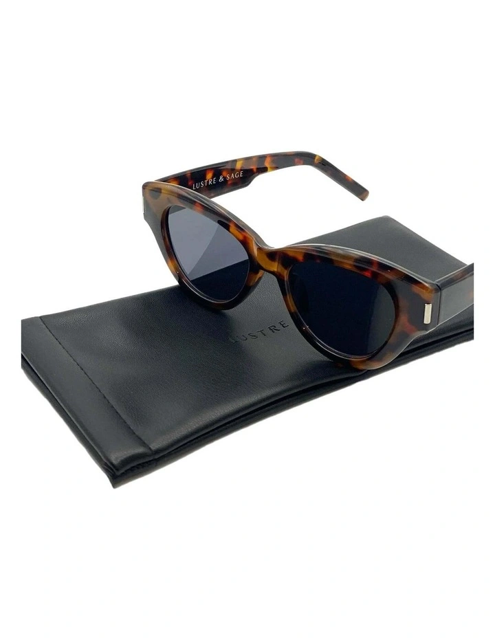 Mielli Cat Eye Sunglasses - Dark Tort image 5