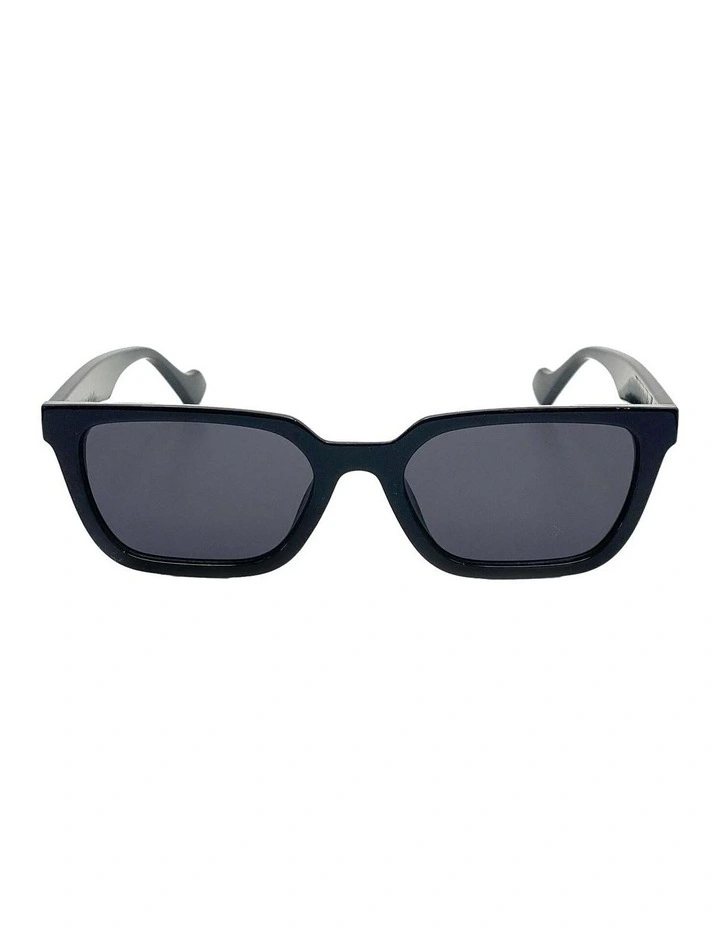 Ria Basic Square Sunglasses - Black image 1