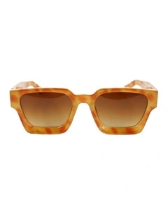 Jury Rectangular Sunglasses - Vintage Tortoiseshell