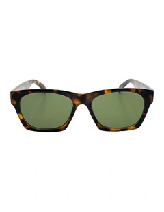 Ria Basic Square Sunglasses - Tort