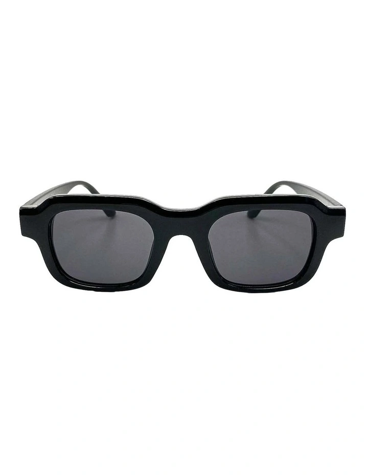 Goutte Angular Sunglasses - Black image 1