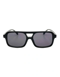 Paris Aviator Sunglasses - Black