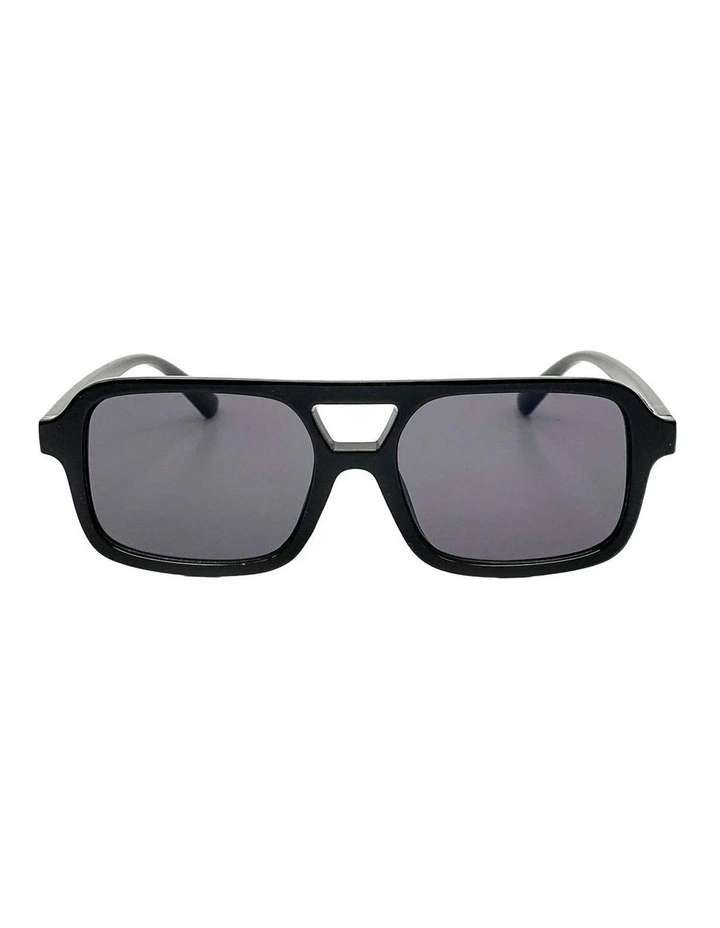 Paris Aviator Sunglasses - Black image 1