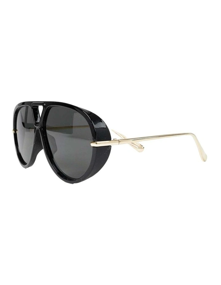 Jacqueline Aviator Sunglasses - Black image 5