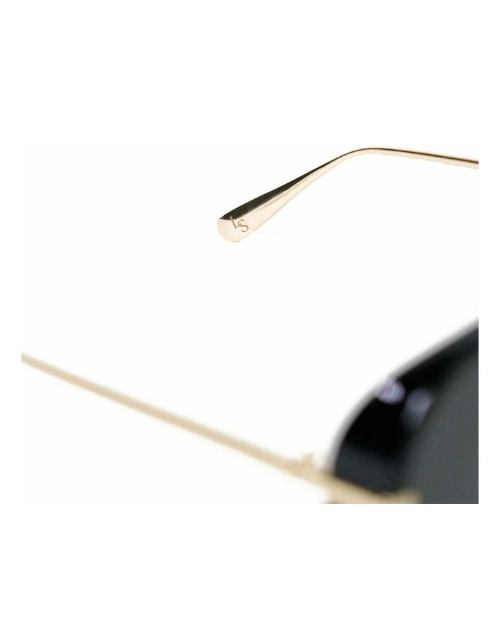 Jacqueline Aviator Sunglasses - Black image 6