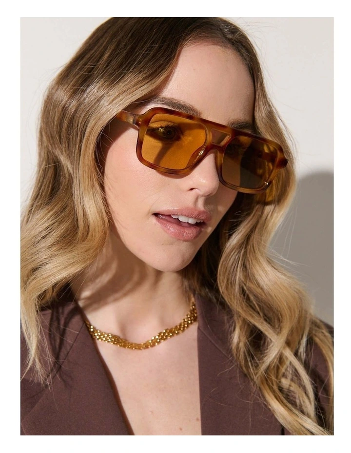 Paris Aviator Sunglasses - Vintage Tort image 2