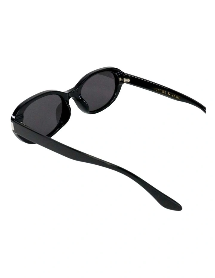 Valerie Polarised Sunglasses - Black image 3