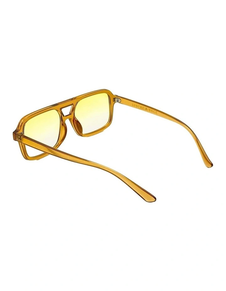 Paris Aviator Sunglasses - Latte image 3