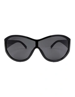 Billie Oversized Sunglasses - Black