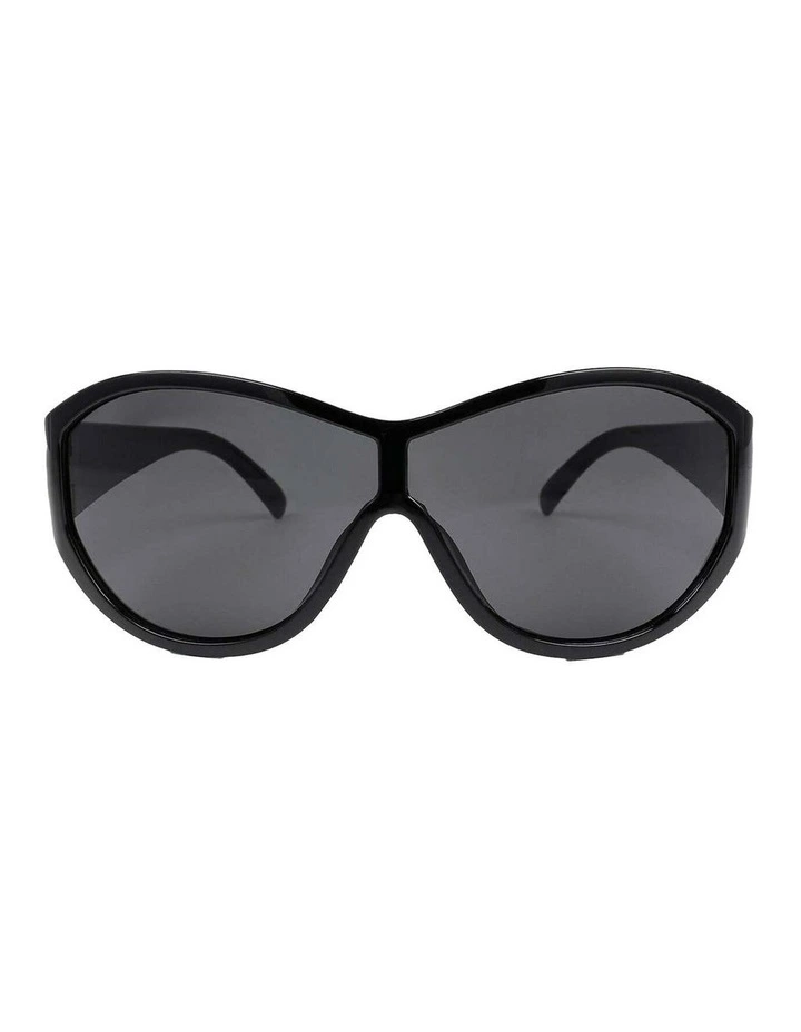 Billie Oversized Sunglasses - Black image 1