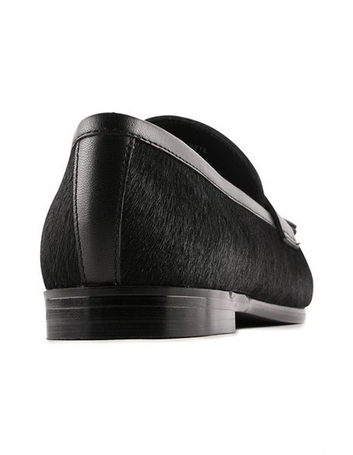 Myra Loafers in Black Leather image 4