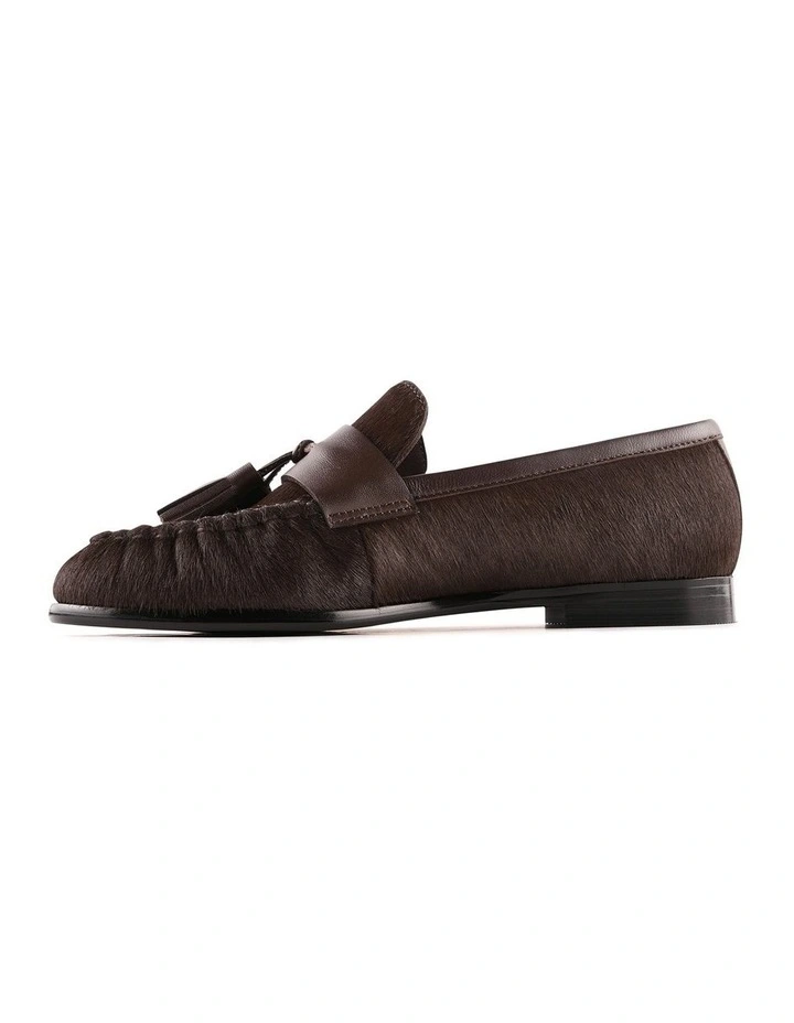 Myra Loafers in Chocolate Leather image 5