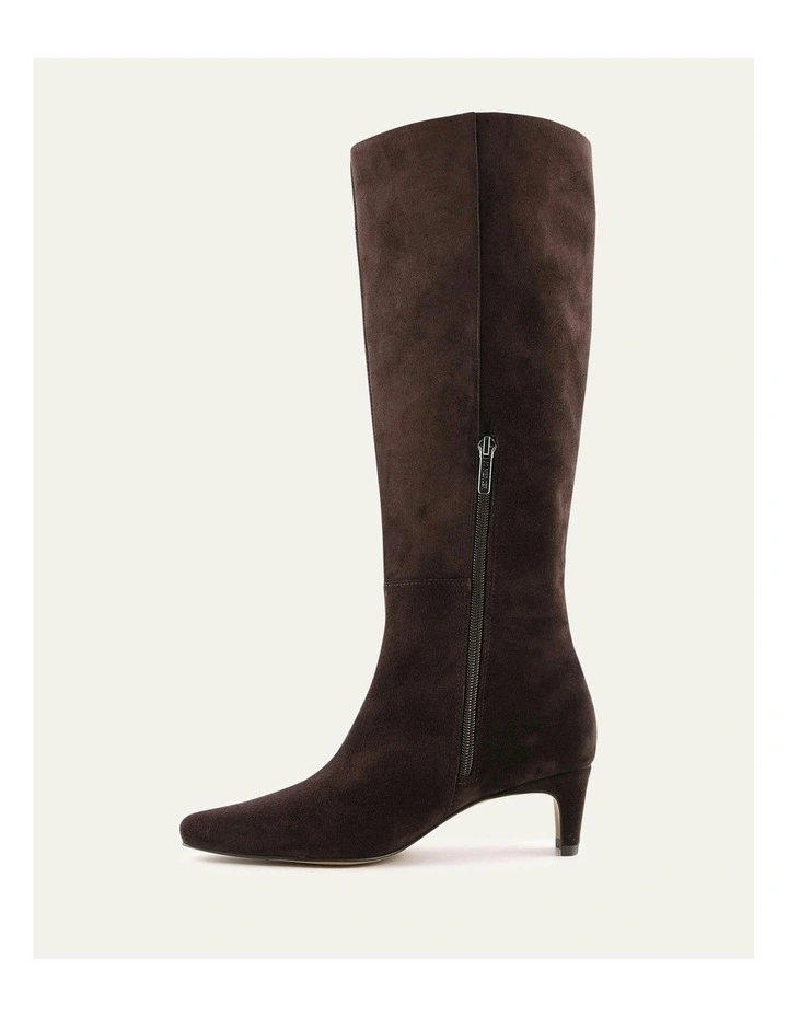 Sophie Knee Boots in Bitter Choc Suede image 6