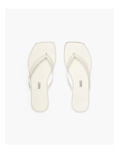 Tkees Lily- Square Toe Cream