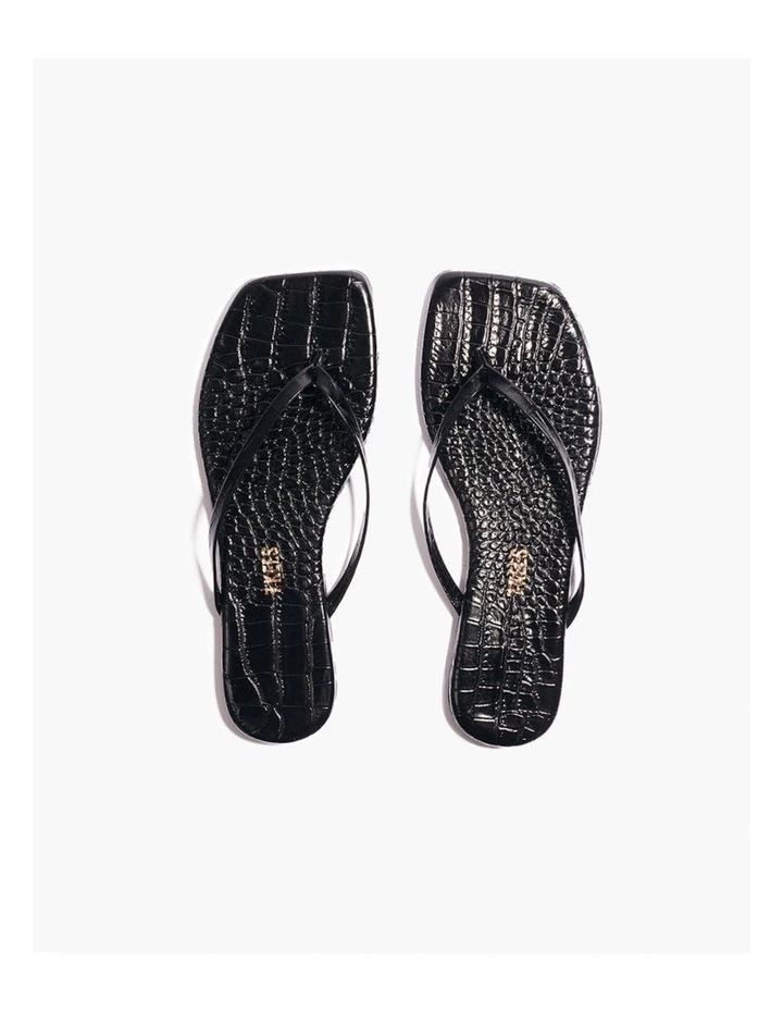 Tkees-Square Toe Lily Croc-Sable image 4