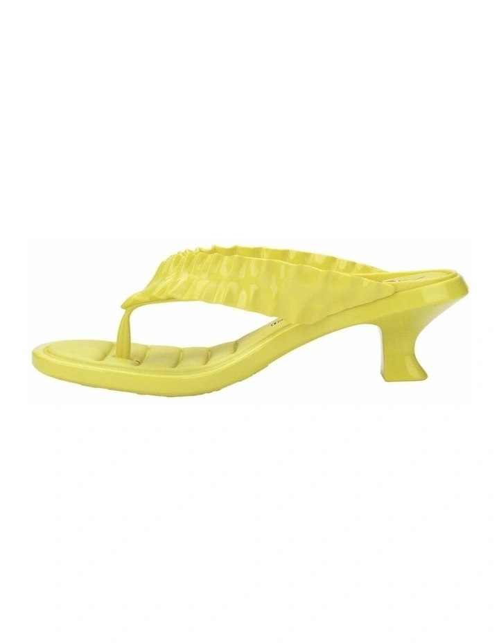 Melissa Thong Kitten Heel   Ganni Yellow image 3