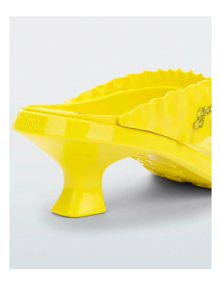 Melissa Thong Kitten Heel   Ganni Yellow image 6
