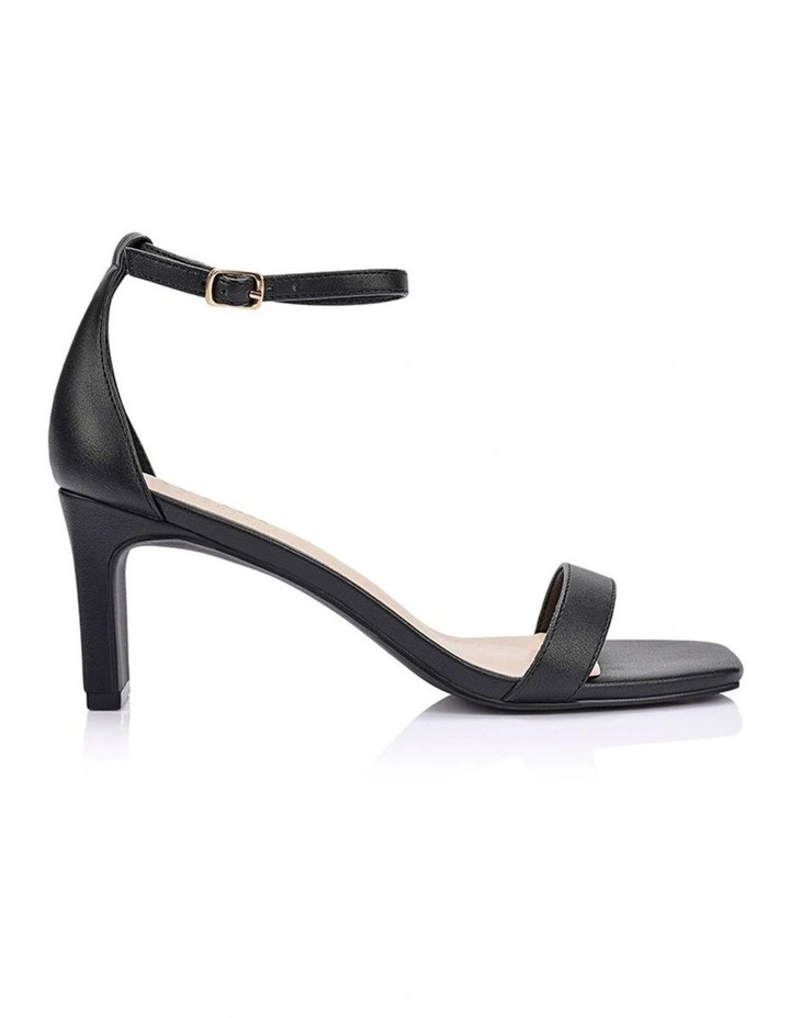 Gimlet Block Heel Sandals in Black image 1