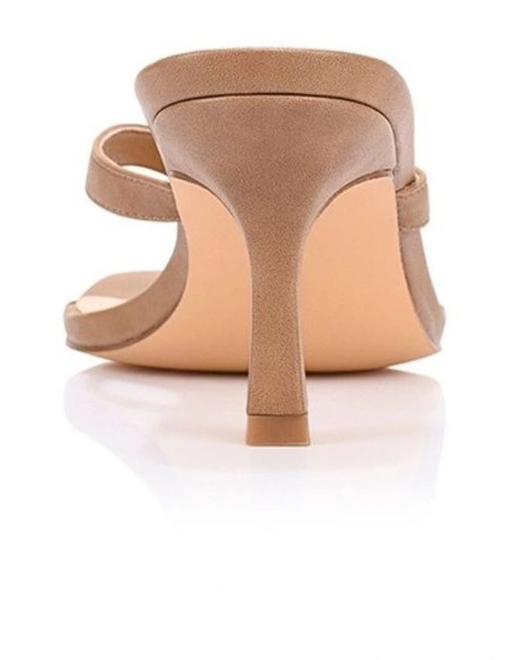 Essence Heeled Thongs in Biscuit image 4